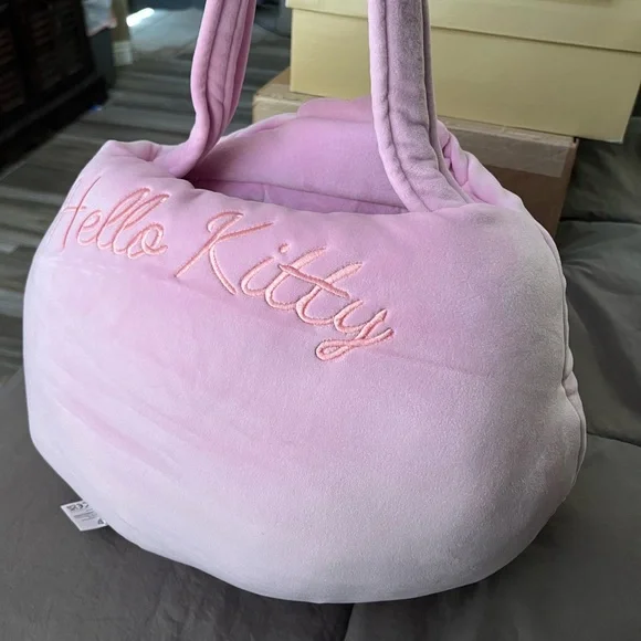 Hello Kitty Pink and White Mini Basket - Picture 3 of 4